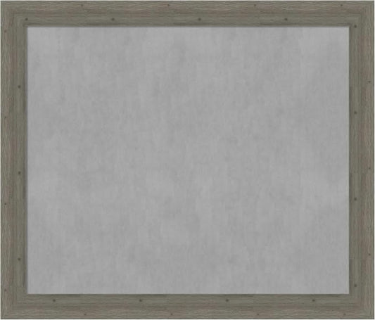 Amanti Art Grey Framed Magnetic Board 47x55 Oversize Vision Board by AmantiArt