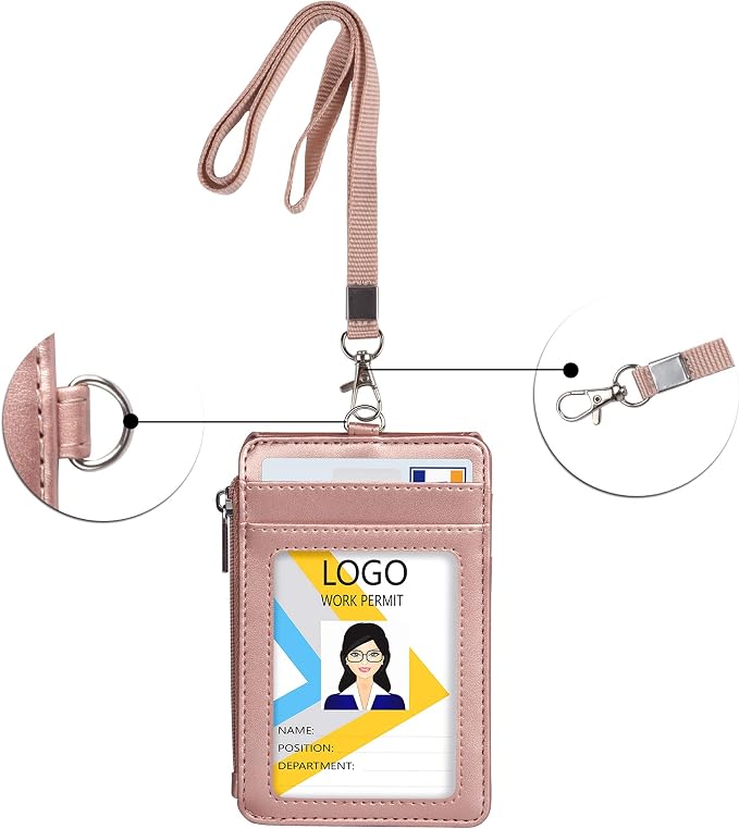 Teskyer Leather ID Badge Holder - Image 9