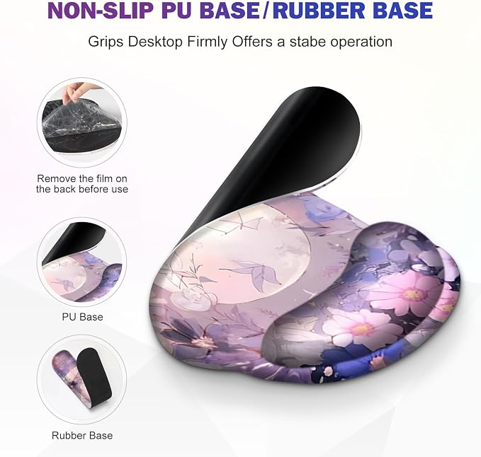 Large Desk Mat, Gaming Mouse Pad, Desk Pad Protector, XXL Mousepad + Keyboard - Image 6