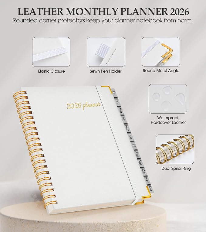 2026 Planner, Weekly and Monthly Calendar Planner from January 2026 - Image 4