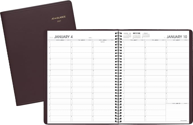 AT-A-GLANCE 2027 Appointment Book Planner, 13-Month Jan-Jan, 8.25" x 11" - Image 9