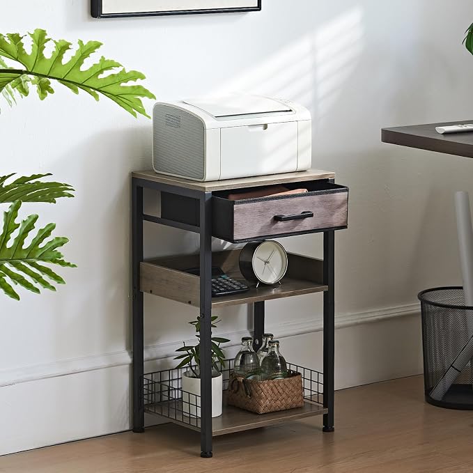 Lerliuo Grey Printer Stand - Image 5