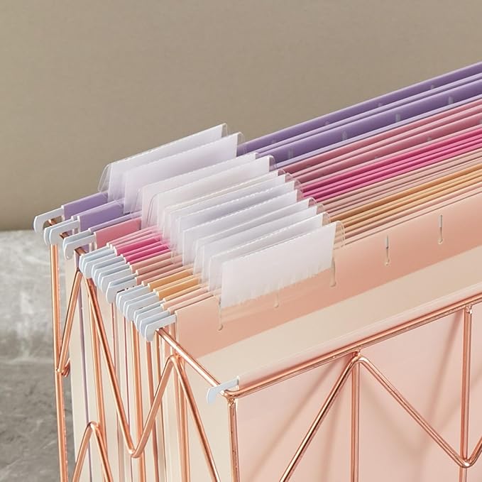 12 Pack Hanging File Folders Letter Size, Reinforced Folders - Image 7