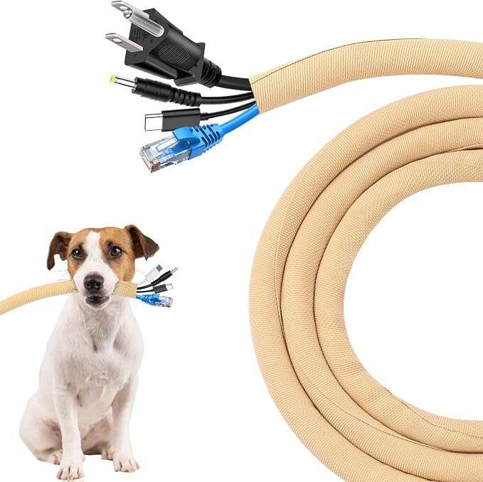 Secbolt Cord Protectors from Pets No Chew, 25ft by Secbolt