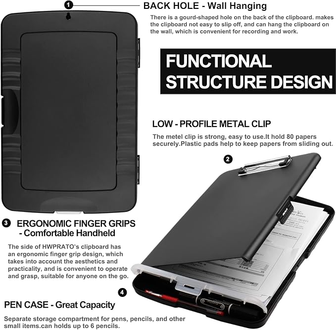 HWPRATO Clipboards Organizer Clipboard - Image 2