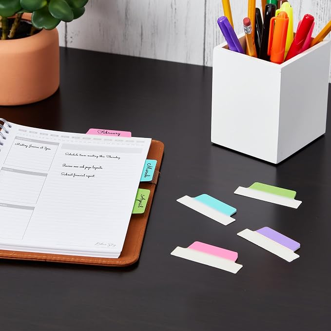 Avery Margin Ultra Tabs, 24 Repositionable Sticky Tabs, 2.5" x 1", 2-Side - Image 9
