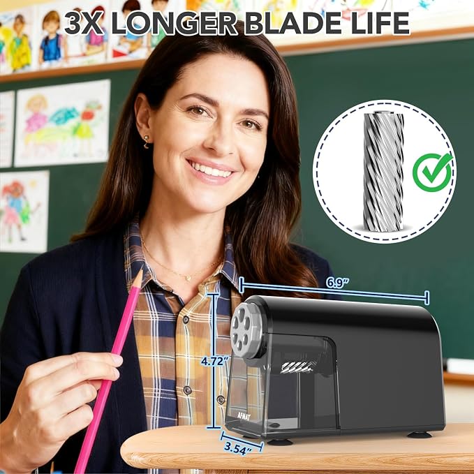 AFMAT Electric Pencil Sharpener - Image 3