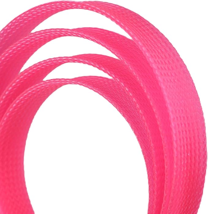 25ft PET Expandable Braided Cable Sleeve 13/16inch Pet Braided Cable Sleeve - Image 2