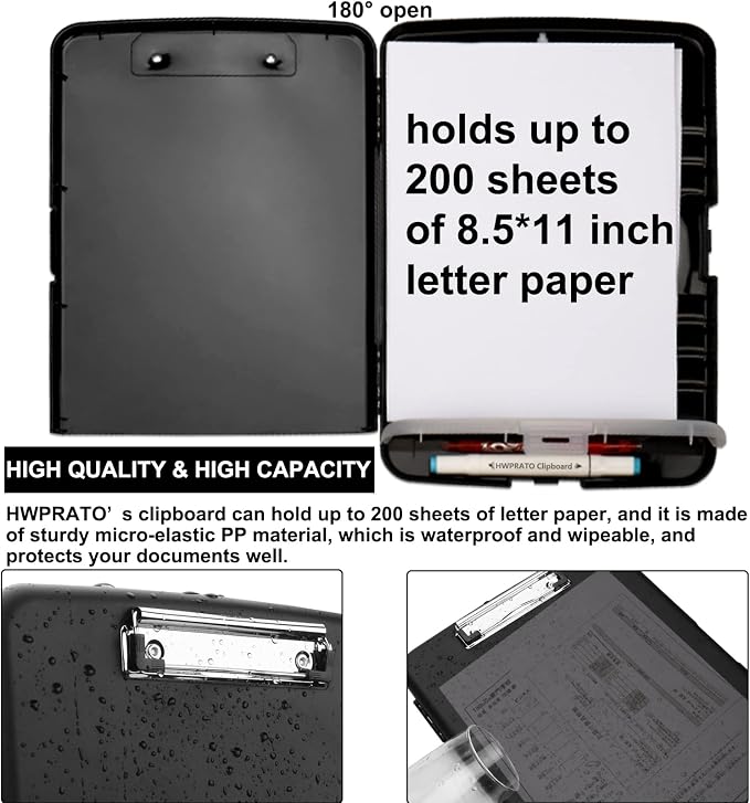 HWPRATO Clipboards Organizer Clipboard - Image 4