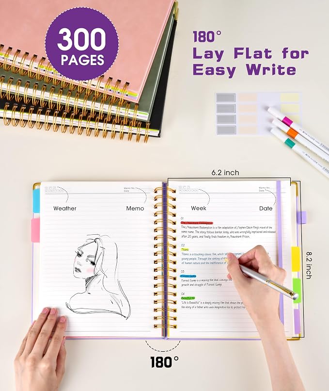 Hardcover Spiral Notebook journal - Image 2