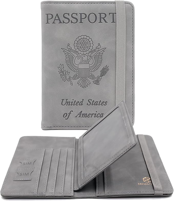 Melsbrinna RFID Passport Holder by Melsbrinna