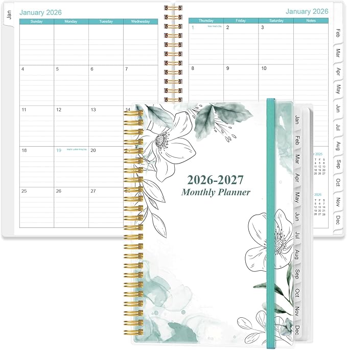 2026-2027 Monthly Planner by Heveboik