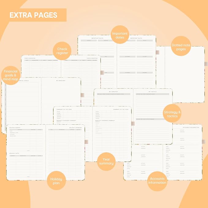 &And Per Se Budget Planner and Monthly Bill Organizer, Undated Budget Book - Image 7
