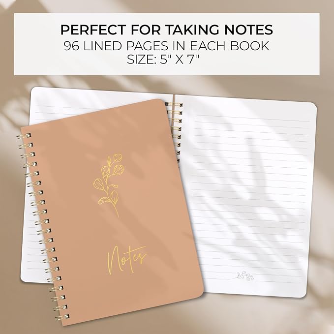 ZICOTO Aesthetic Spiral Notebook Set of 3 - Image 5