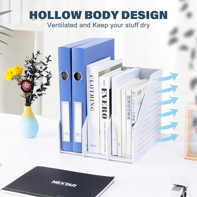 FRETONBA Collapsible Magazine File Holder - Image 3