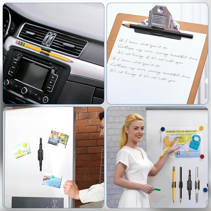 12 Pack Adhesive Pencil Pen Holders - Image 6