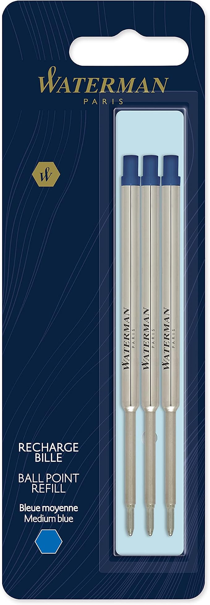 Waterman Ballpoint Pen Refill, Medium Point by Waterman