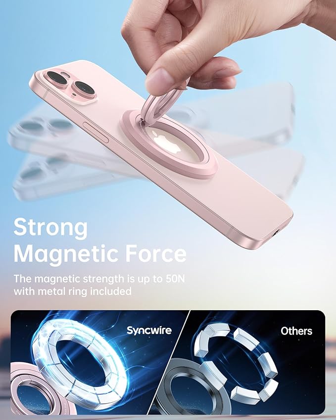 SYNCWIRE Magnetic Phone Ring Holder - Image 5