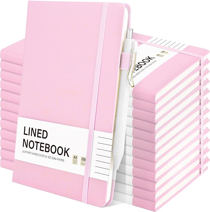 Aodaer 12 Set Lined Notebook Journals by Aodaer