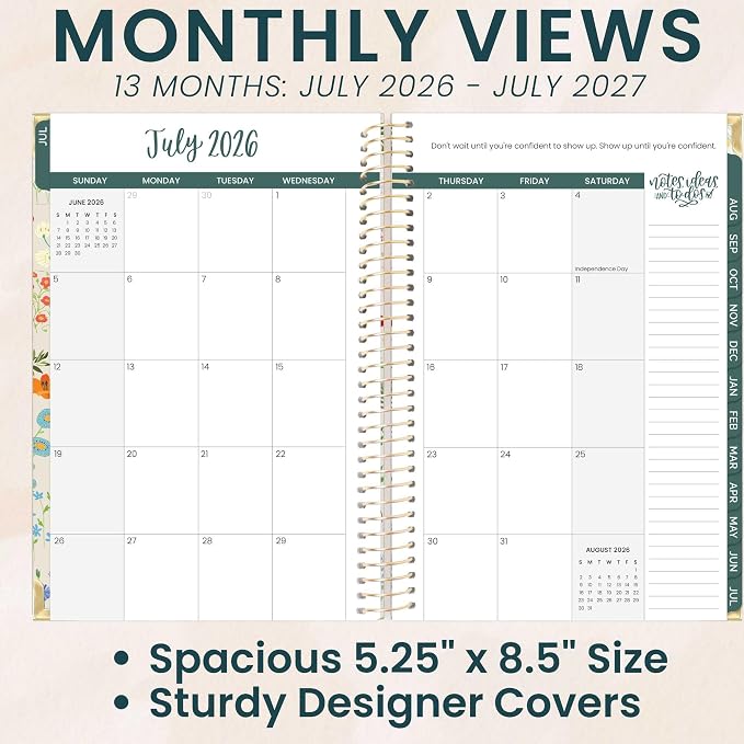 bloom daily planners Hard Cover Planner 2026-2027 - Image 3