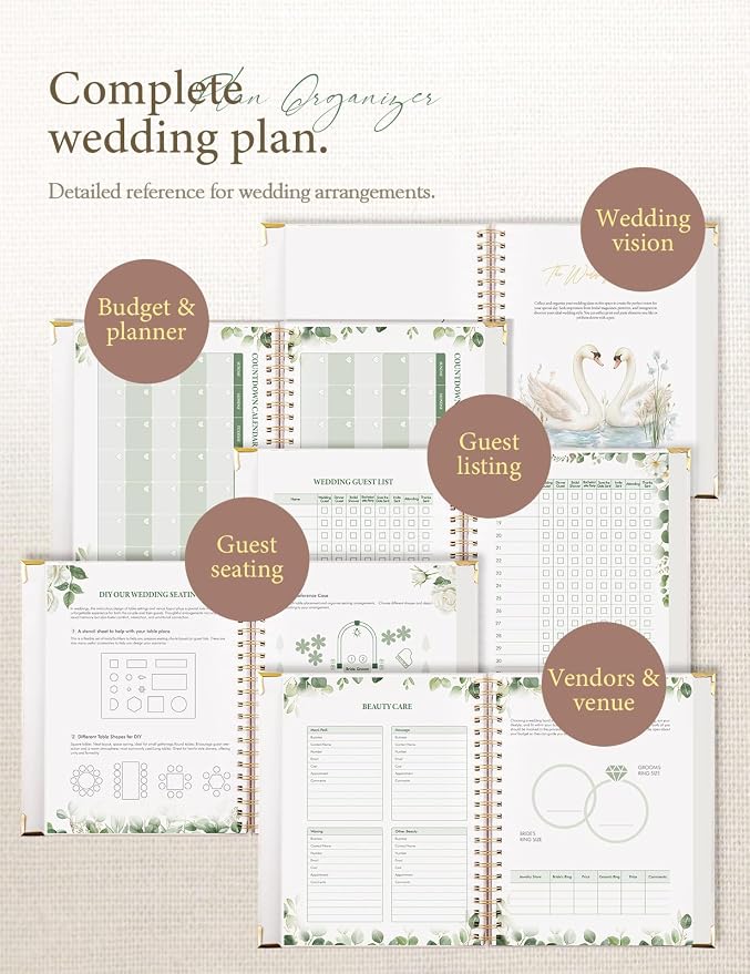 molekaus Wedding Planner Book And Organizer：Wedding Planner - Image 6