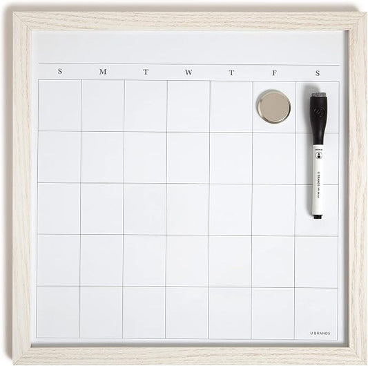 U Brands Rustic Monthly Dry Erase Board by UBrands