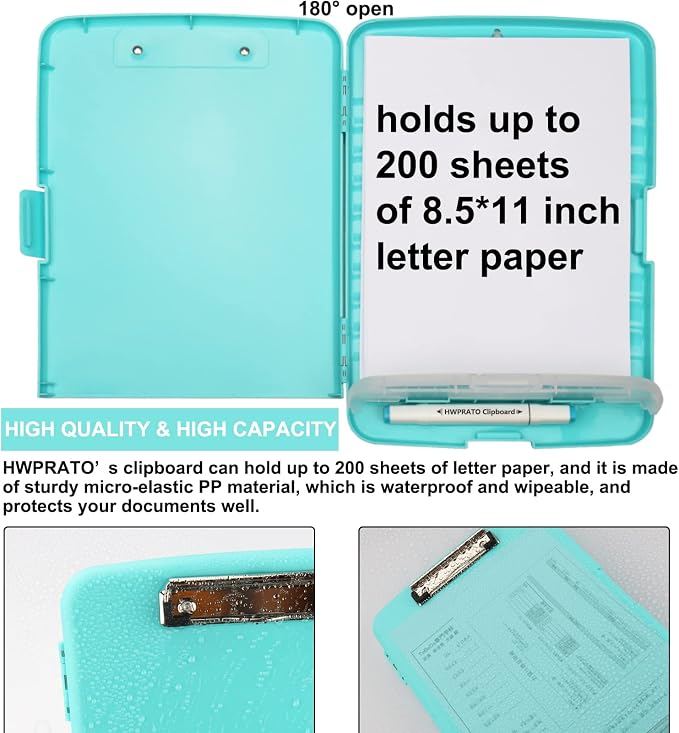 HWPRATO Clipboards Organizer Clipboard - Image 4