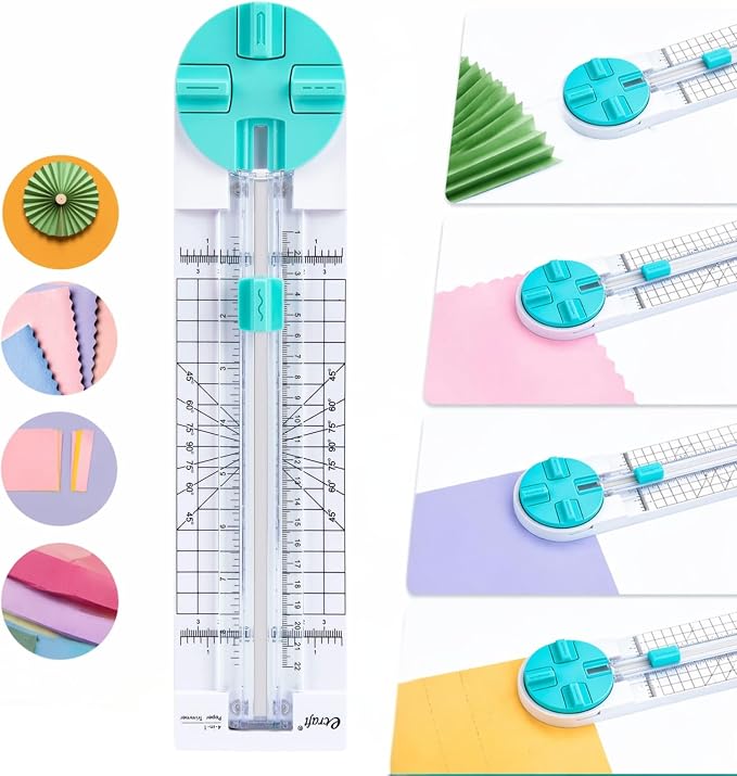 4 in 1 Paper Trimmer, Portable Safety Paper Cutter - Image 2