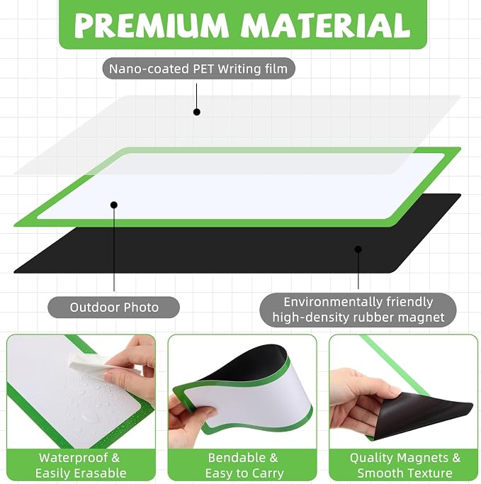 24 Pcs Large Magnetic Dry Erase Labels - Image 4