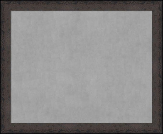Amanti Art Black Framed Magnetic Board 37x45 X-Large Vision Board by AmantiArt