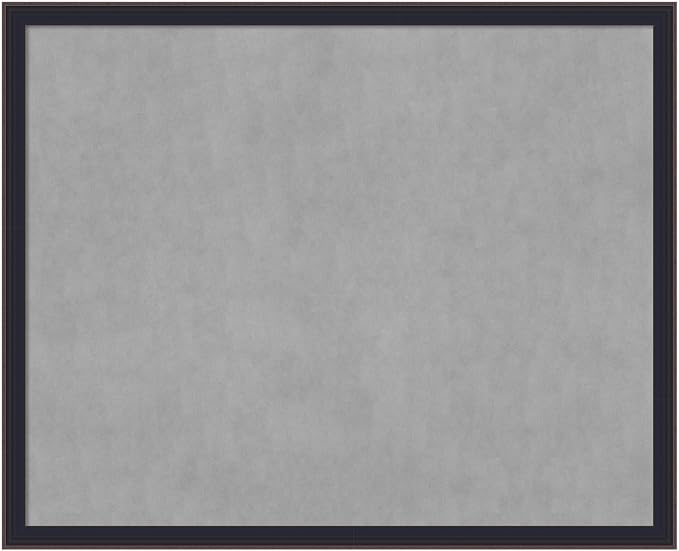 Amanti Art Black Framed Magnetic Board 35x43 X-Large Vision Board by AmantiArt