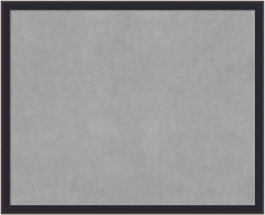 Amanti Art Black Framed Magnetic Board 35x43 X-Large Vision Board by AmantiArt