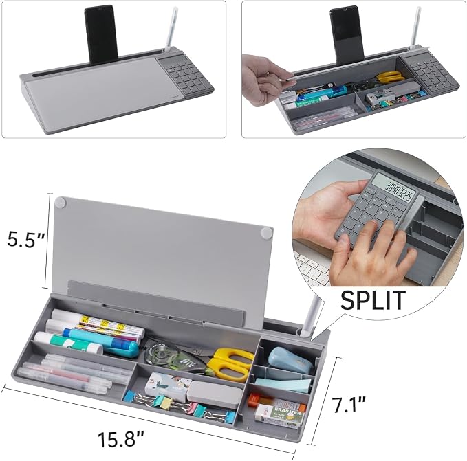 Small Glass Desktop Whiteboard Dry-Erase-Board - Image 4