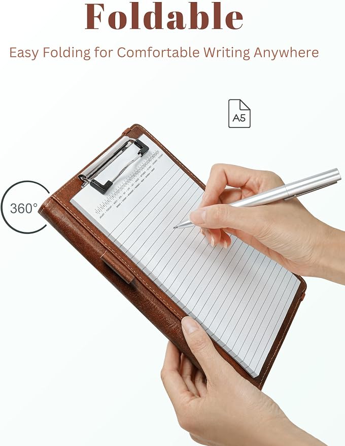 Mymazn Small Padfolio Clipboard Folder - Image 6