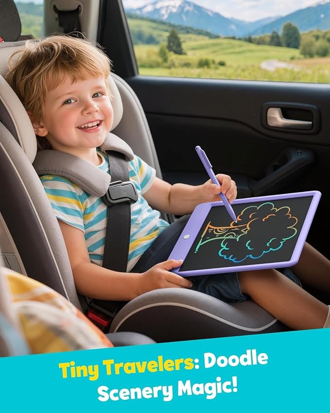 TEKFUN 12" LCD Writing Tablet for Kids Ages 3–8, Fun Drawing Tablet for - Image 5