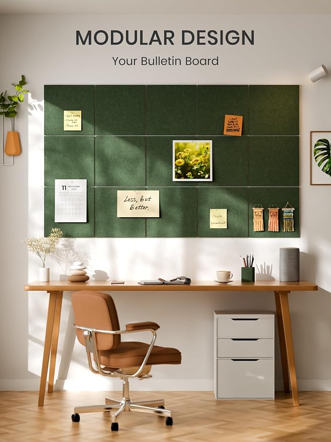 Bumusty Large Cork Board 36" x 24" Alternative - Image 6
