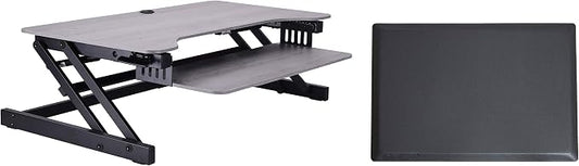 Rocelco 37.5" Height Adjustable Standing Desk Converter by Rocelco