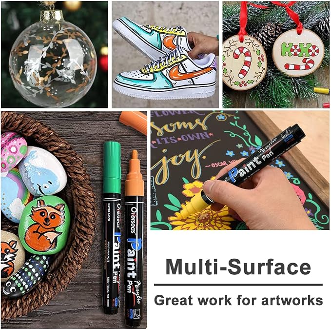 Overseas Pink Paint Pens Paint Markers - Image 3