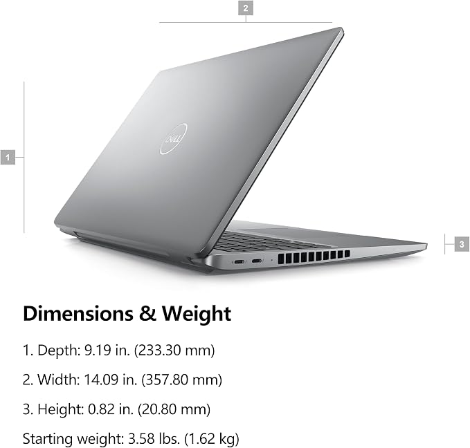 Dell Latitude 5550 5000 15 15.6" FHD Laptop Computer, Intel 12-Core Ultra 7 155U - Image 6