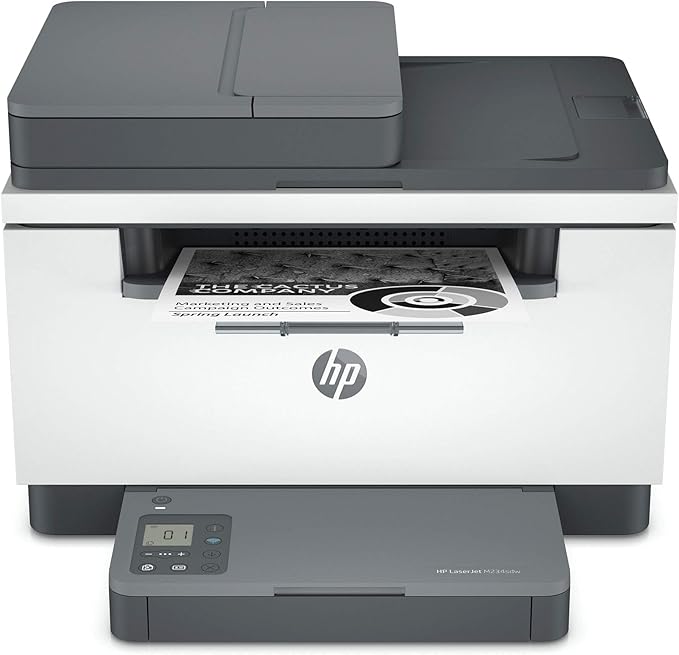 HP Laserjet MFP M234sdw Wireless Monochrome All-in-One Printer with Built-in Ethernet & Fast 2-Sided Printing, Instant Ink Ready (6GX01F) (Renewed)-DeskLoop Office