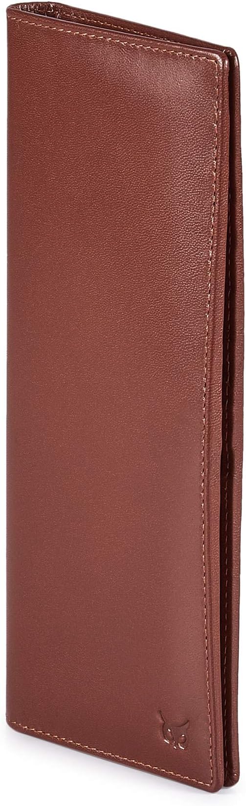 Long Wallet for Men Women Real Leather Bifold RFID Stylish Slim Handmade 2 ID - Image 4