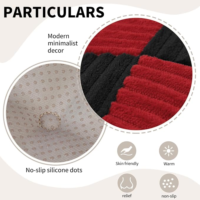 Office Stacking Chair Cushions 4 Pack, Corduroy High Density Foam Kitchen Seat - Image 6