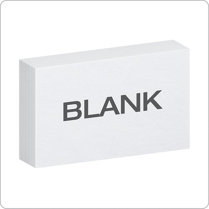 Oxford 3 X 5 Inches Blank Ruled Index Card - Image 2