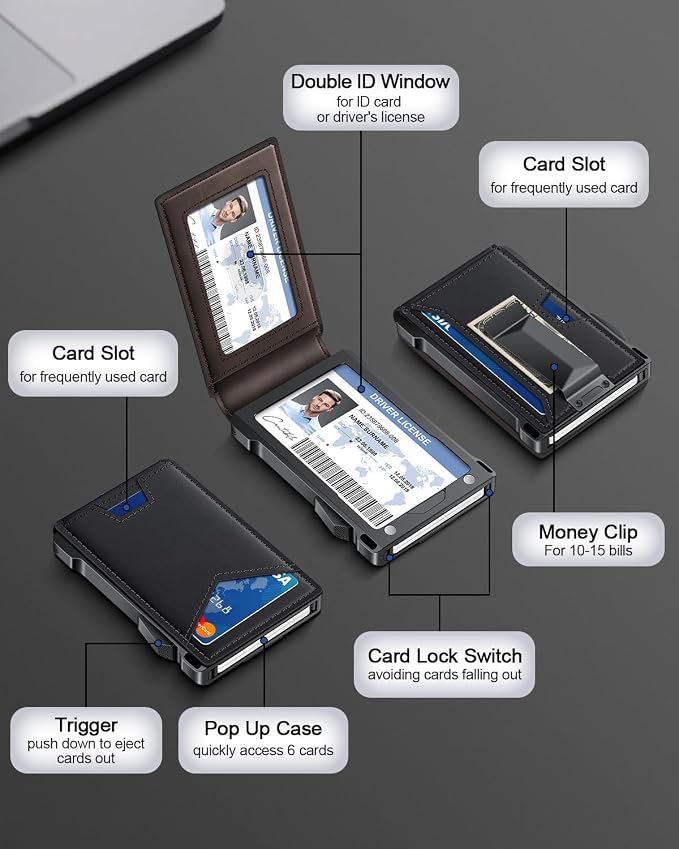 Wallet for Men RFID Wallet - Image 6