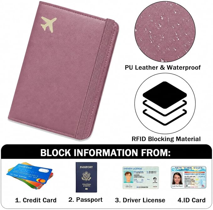 ZOPPEN RFID Blocking Passport Holder - Image 4