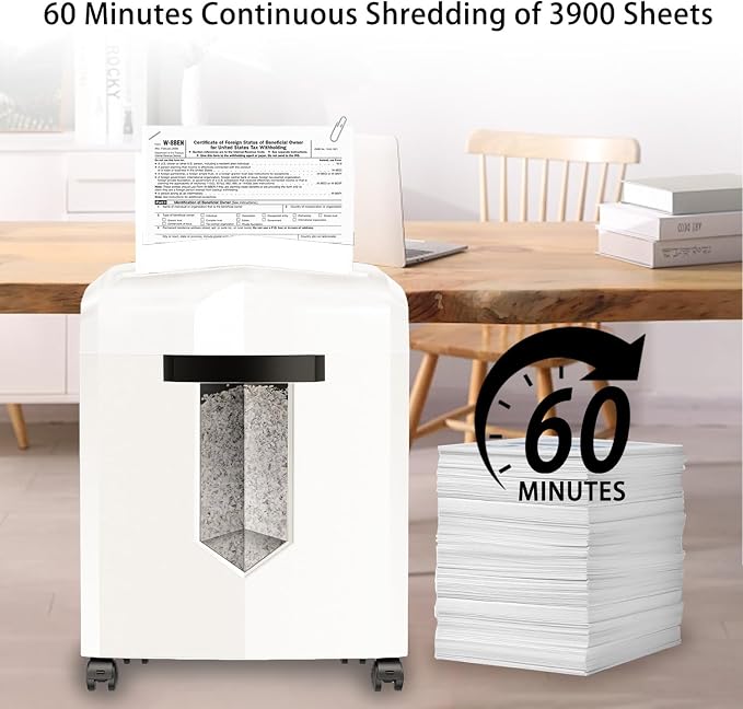 Bonsaii Micro Cut Shredder, Portable - Image 4