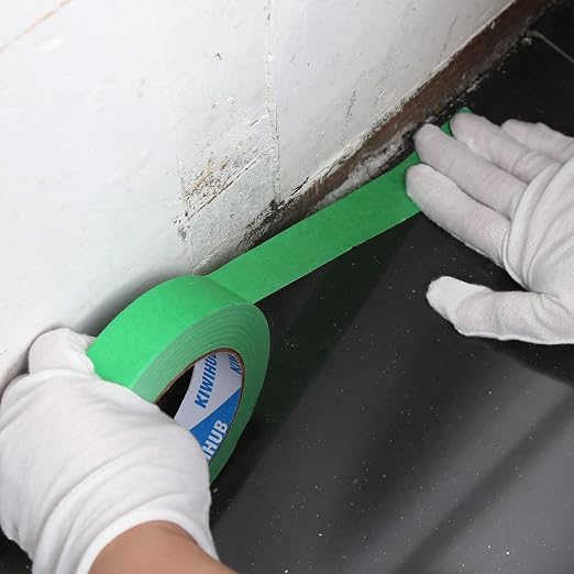 KIWIHUB Green Painters Tape, 1 inch x 60 Yards x 10 Rolls - Image 5