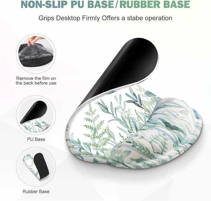 ToLuLu Desk Mat, XXL Large Mouse Pad Wrist Support Set，4 in1 Gaming Mousepad - Image 4