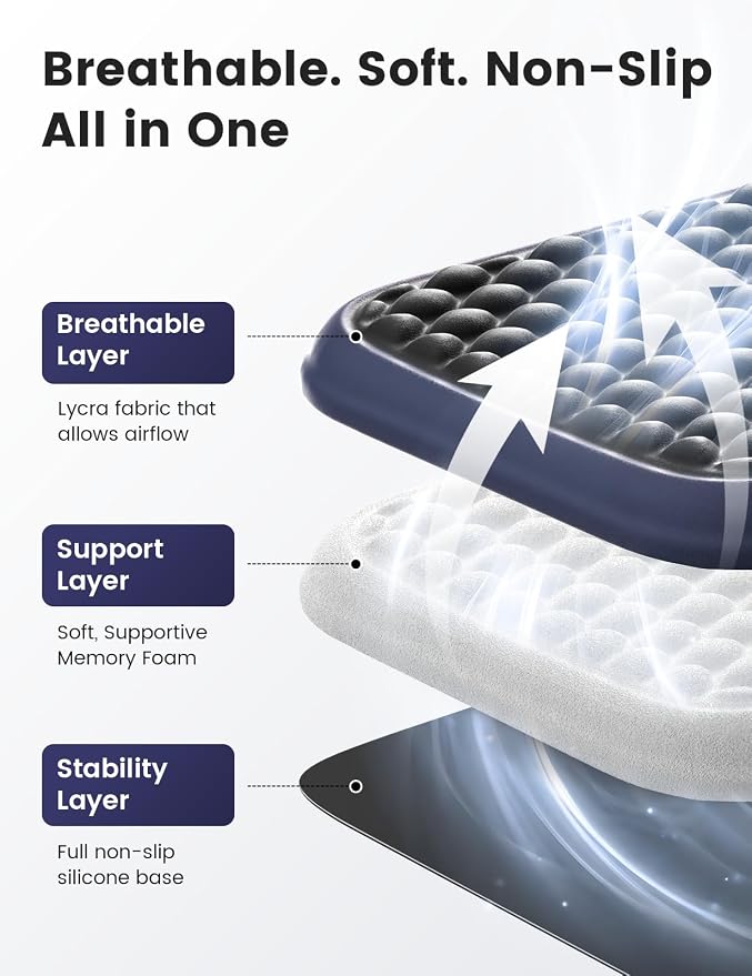 Vaydeer Extra Large Wide Wrist Rest Set - Image 7