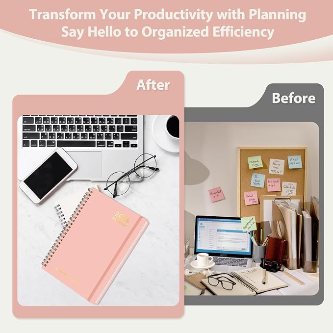2026 Planner, Weekly and Monthly Calendar Academic Planner, Jan 2026 - Image 6